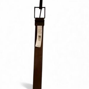 NWT Guess Black or Brown Reversible Leather Belt Size S/P 30-32 Men’s Size Small